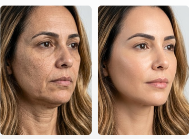 Revitalize Derm - antes e depois
